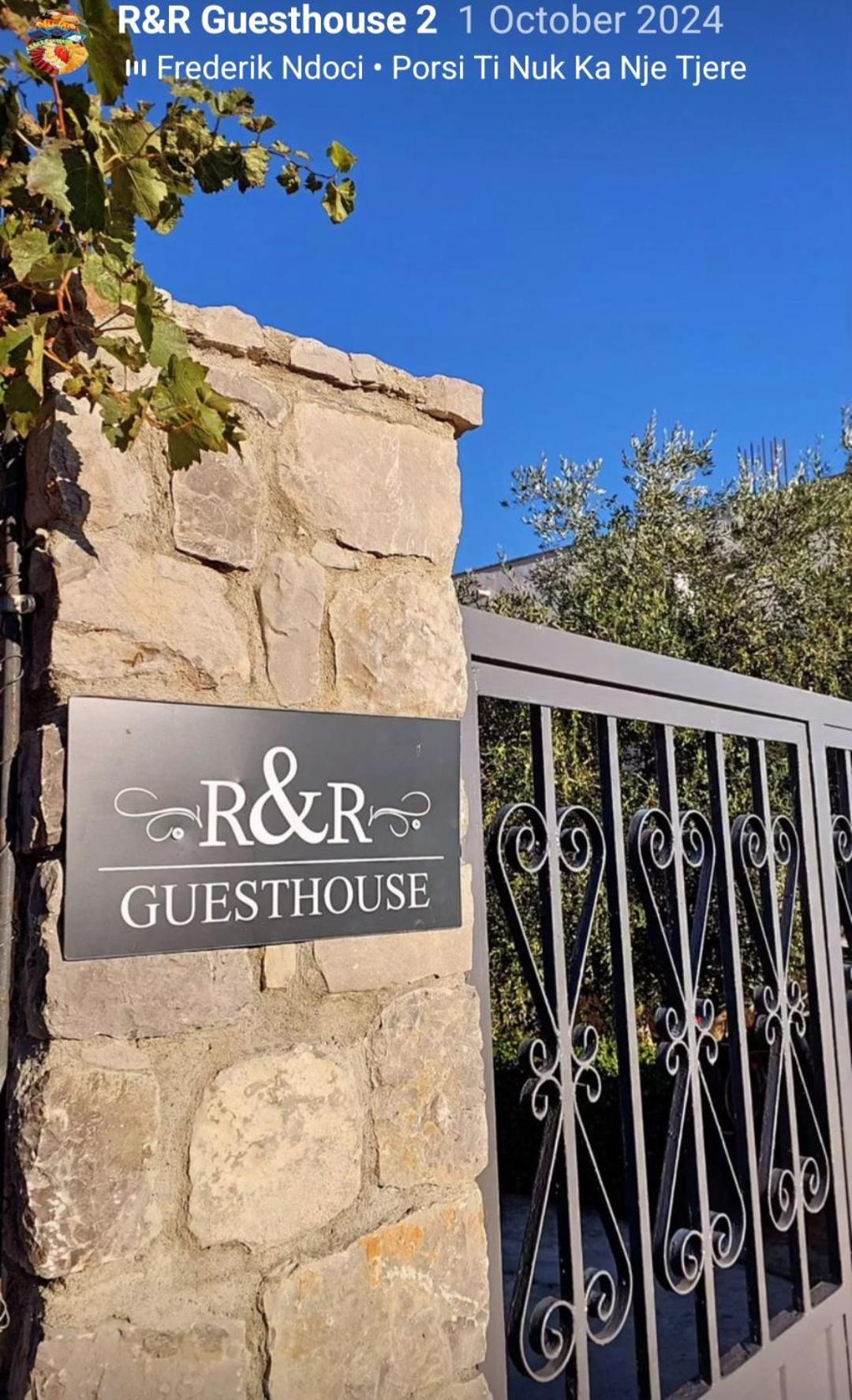 Hotel R&R Gesthouse Široka Exterior foto